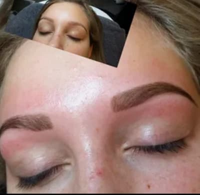 Voor na schoonheidsalon